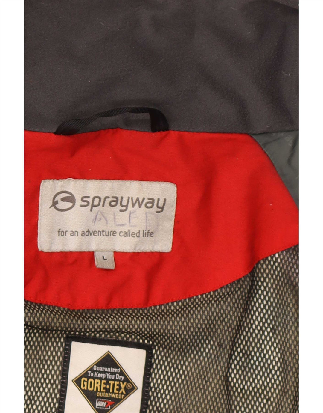 Sprayway Herre Gore-Tex regnjakke UK 40 Large Green Colourblock Polyamid