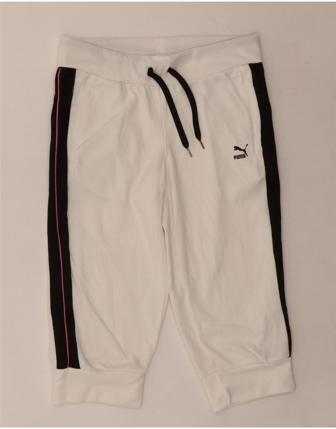 PUMA sportsshorts til kvinder UK 12 Medium White Colourblock