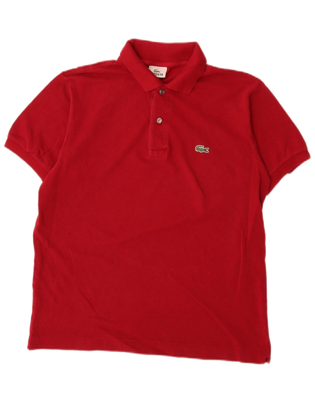 Lacoste herre poloskjorte str. 3 Lille rød bomuld
