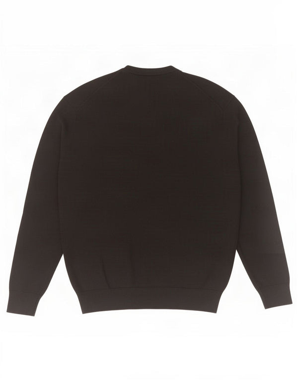 Zara Herre V-hals sweater Medium Sort Akryl
