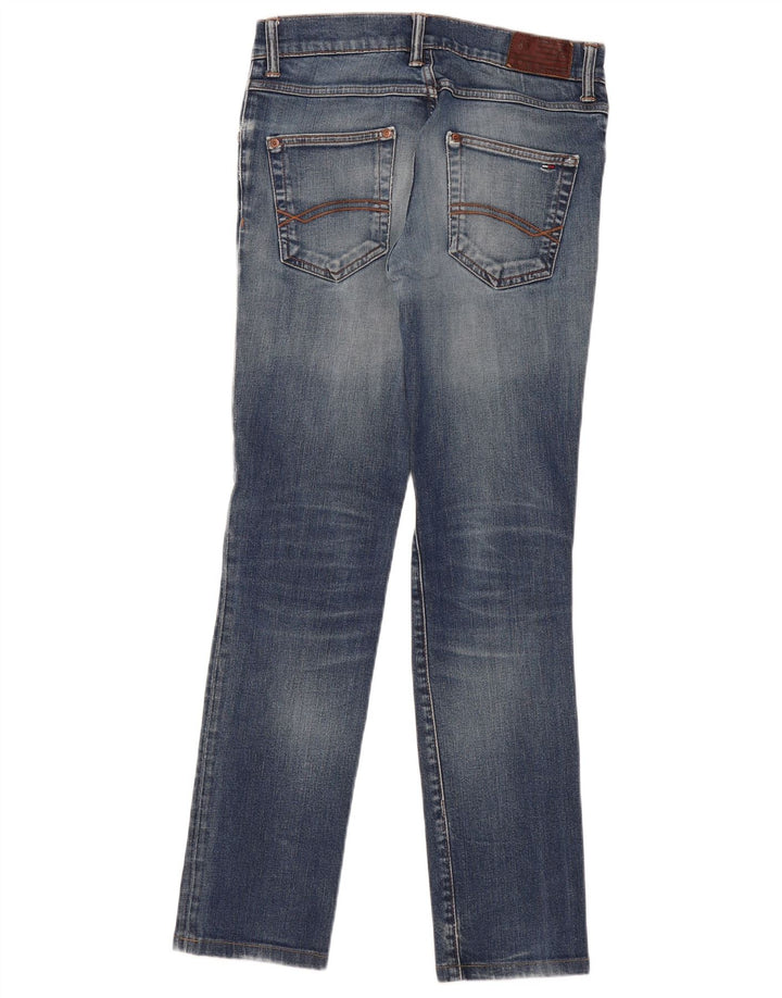 Tommy Hilfiger Dame Slim Jeans W30 L31 Blå Bomuld