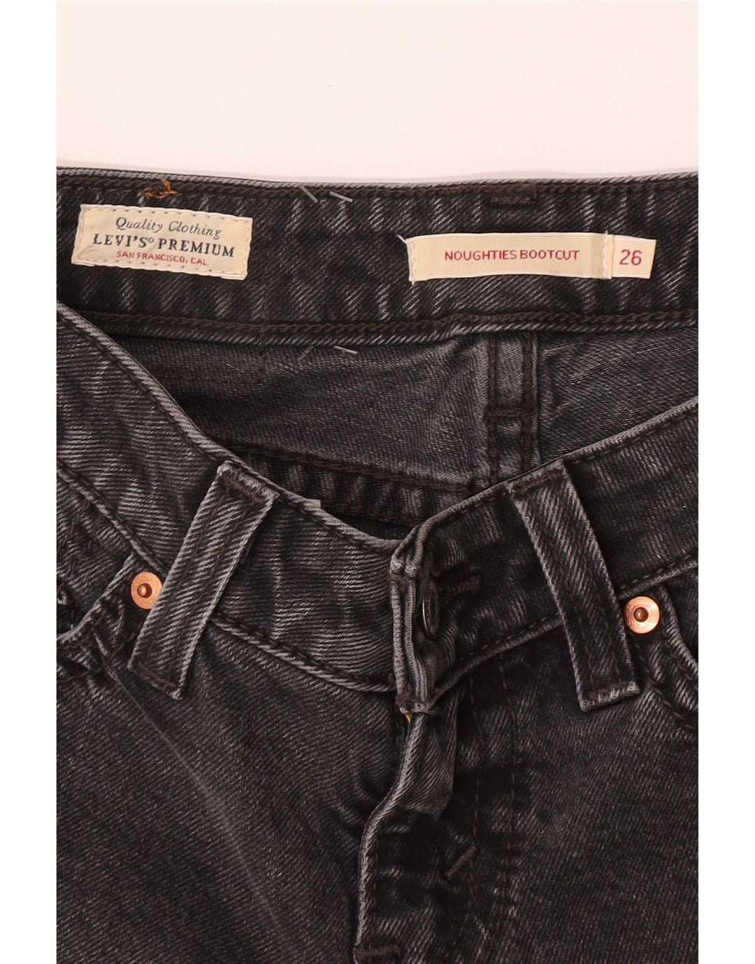 Levi's Dame Bootcut Jeans W26 L29 Grå