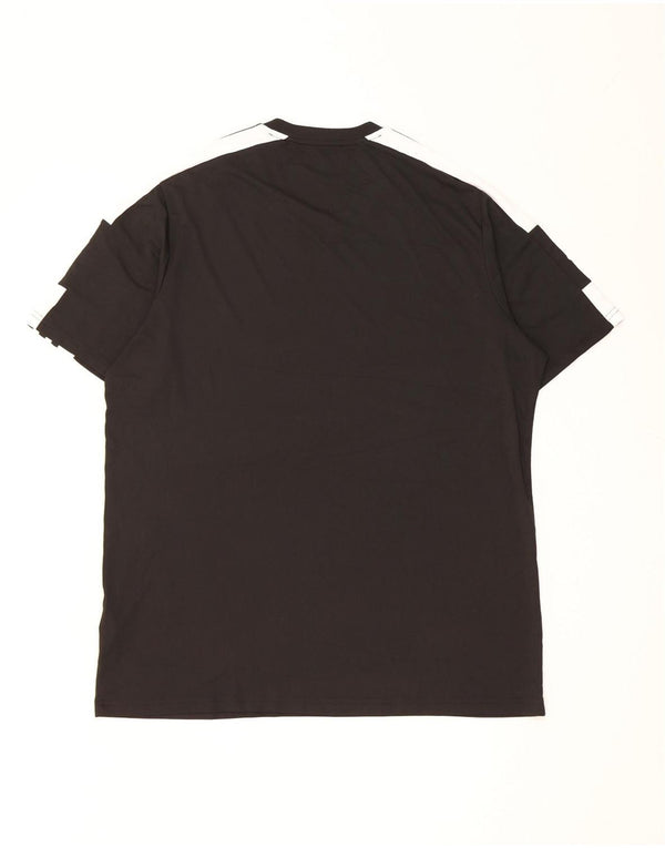 Adidas Herre Aeroready Grafisk T-Shirt Top XL Sort Polyester