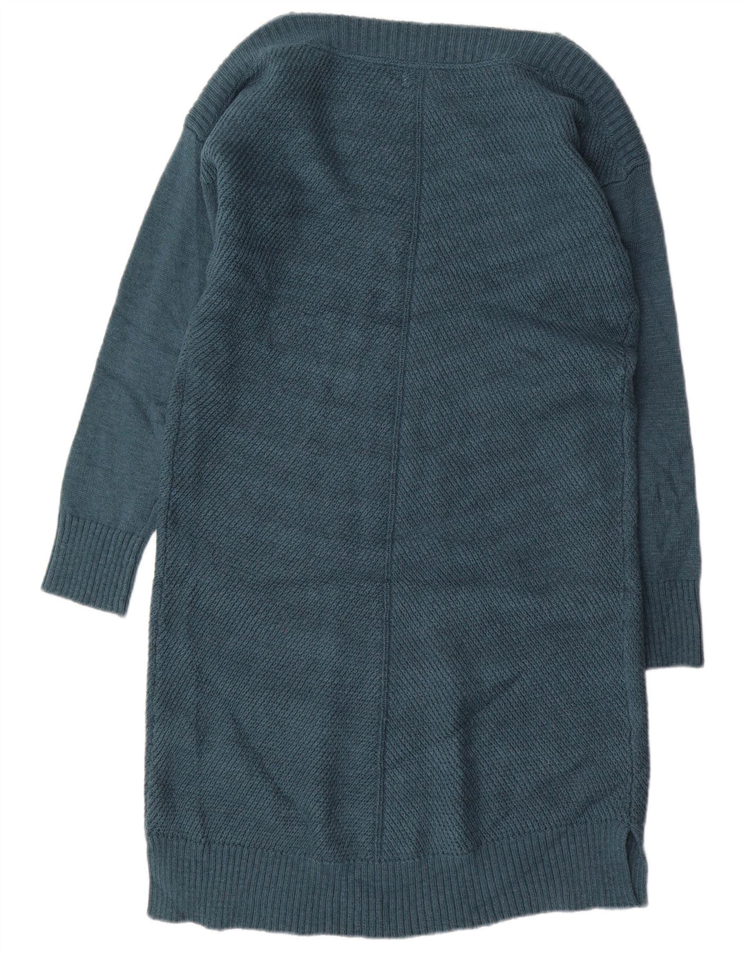 Fat Face Dame Jumper Sweater UK 14 Large Blue Cotton