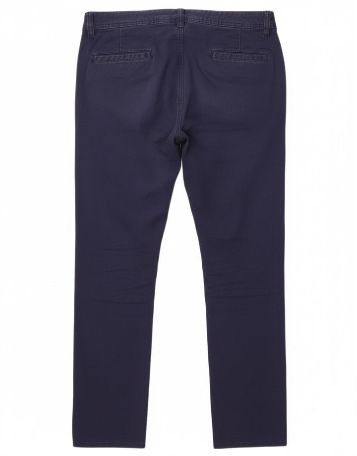 Wrangler Herre Slim Chino Bukser W34 L30 Navy Blue