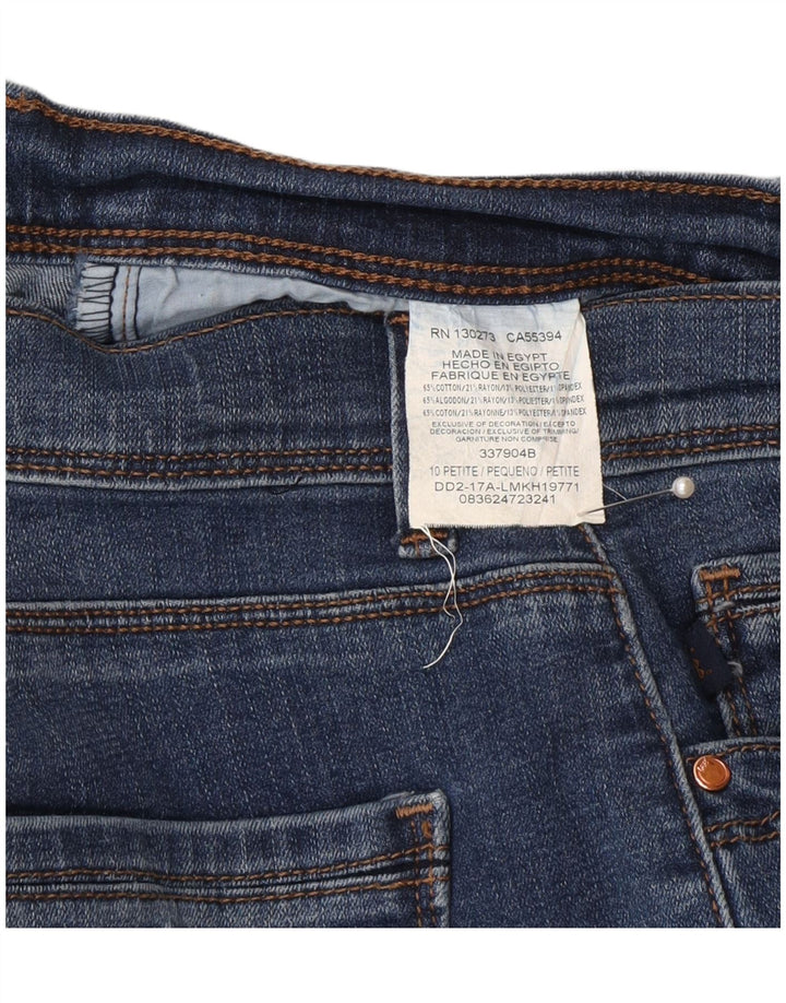 Lee Dame Capri Jeans US 10 Large W30 L23 Blå Bomuld