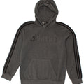 ADIDAS Mens Hoodie Jumper Medium Grey Cotton Vintage Adidas and Second-Hand Adidas from Messina Hembry 
