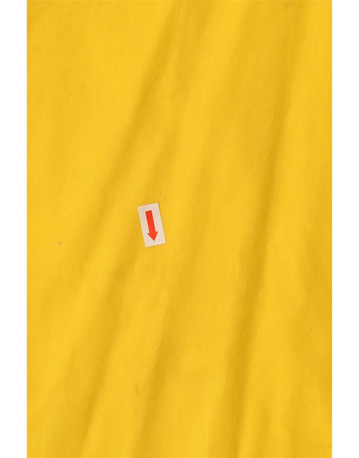 CARRERA Mens Short Sleeve Shirt XL Yellow Cotton Vintage Carrera and Second-Hand Carrera from Messina Hembry 