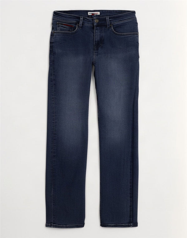 Tommy Hilfiger Herre Slim Jeans W34 L32 Marineblå