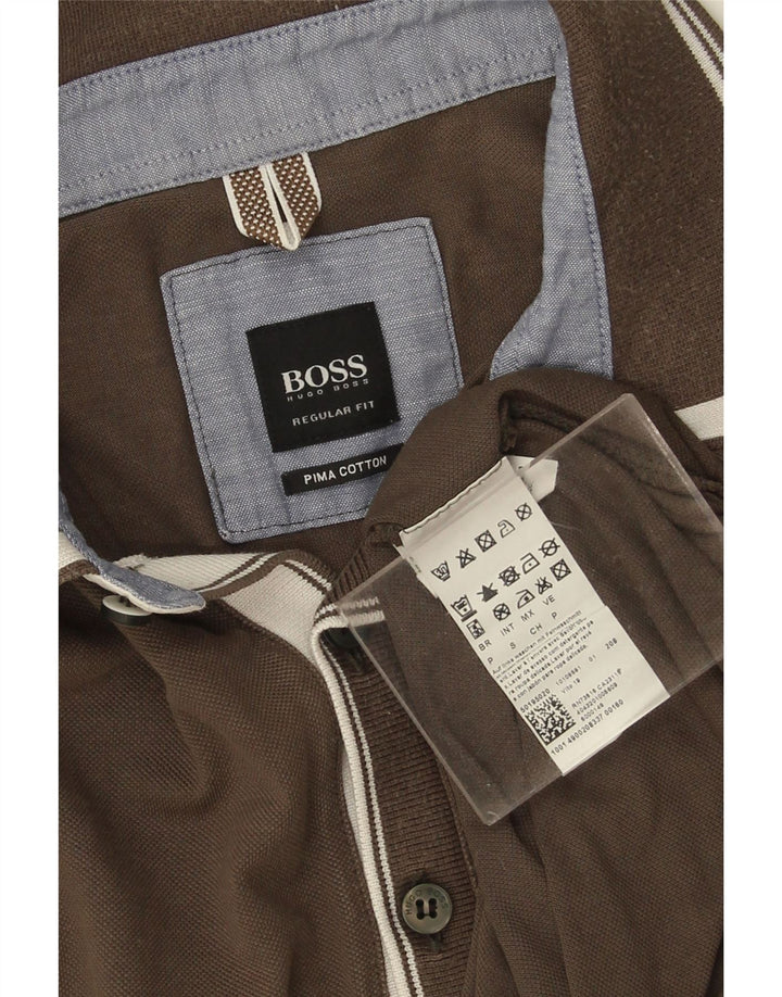 Hugo Boss Herre Regular Fit Polo Shirt Lille Khaki Bomuld