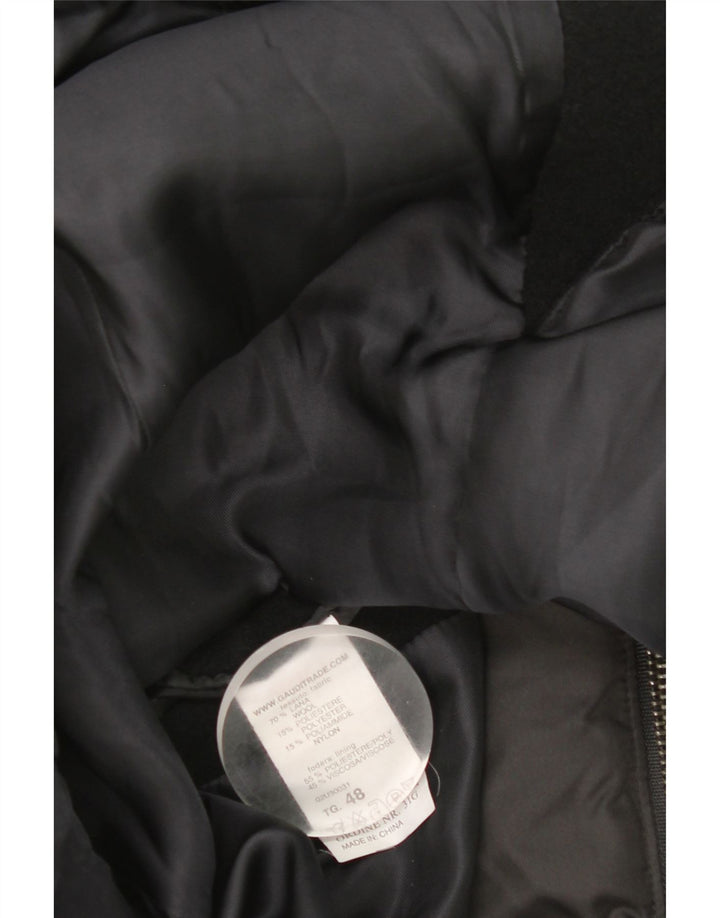 Gaudi Herre Dobbeltradet Frakke IT 48 Medium Sort Uld