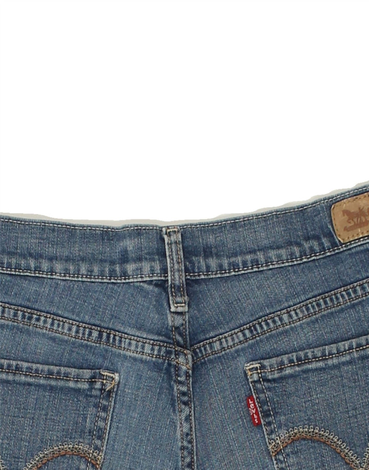 LEVI'S Womens Denim Shorts W29 Medium Blue Cotton | Vintage Levi's | Thrift | Second-Hand Levi's | Used Clothing | Messina Hembry 