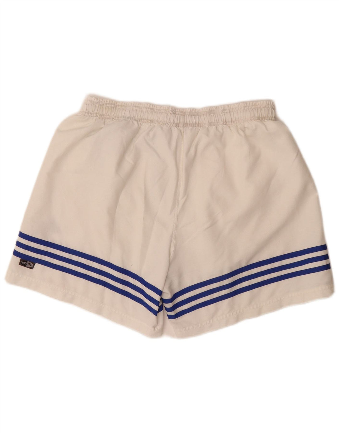ADIDAS Herre Climalite Sportshorts UK 38 Medium White Polyester
