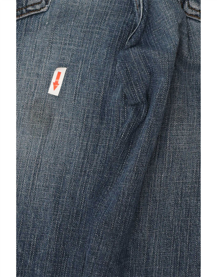 Wrangler Herre Texas Straight Jeans W32 L34 Blå Bomuld