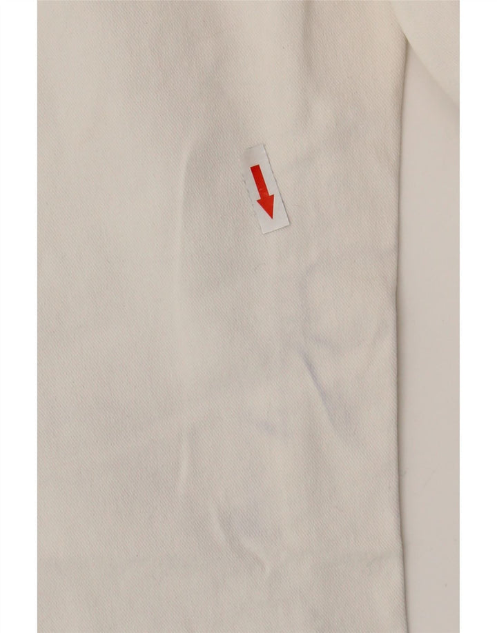 Zara Dame Crop Skinny Jeans EU 40 Medium W30 L26 Hvid