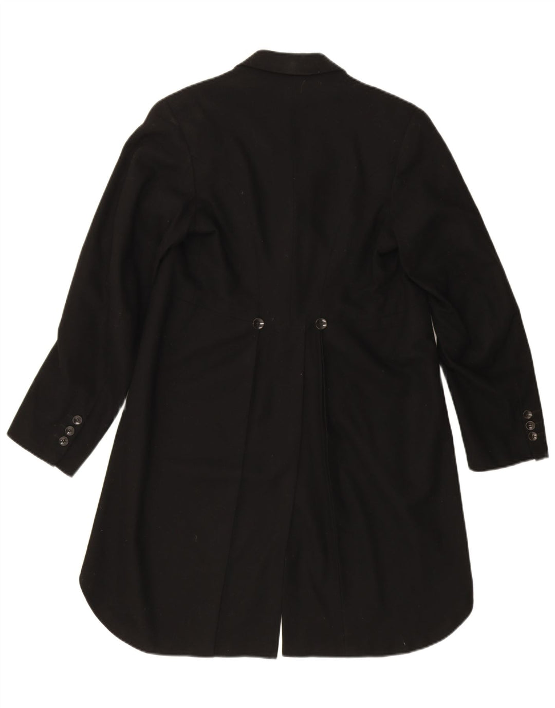 Vintage Herre 1 Knap Tailcoat Blazer Jacket UK 36 Small Black