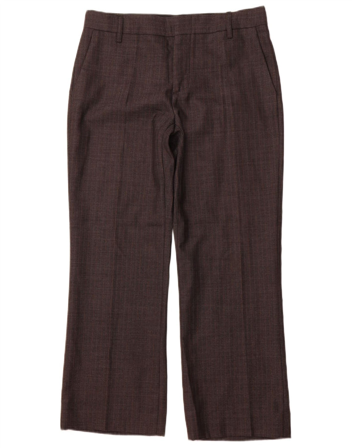 ZARA Lige Chinobukser til kvinder EU 40 Medium W30 L28 Grå sildeben