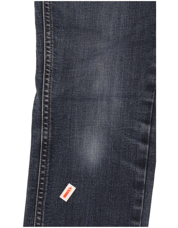 TOMMY HILFIGER Dame Mid Rise Skinny Jeans W29 L32 Blå Bomuld