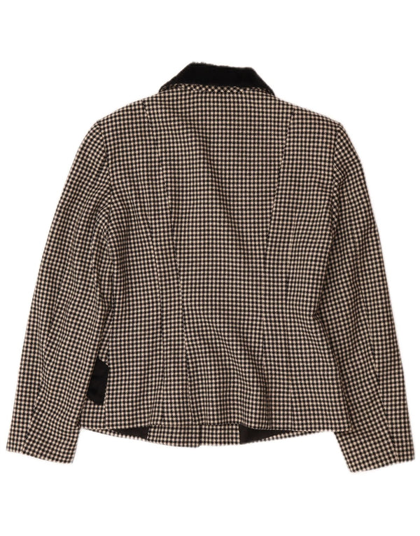 PHILOSOPHY DI ALBERTA FERRETTI Dame Blazer Jakke UK 12 Medium Sort