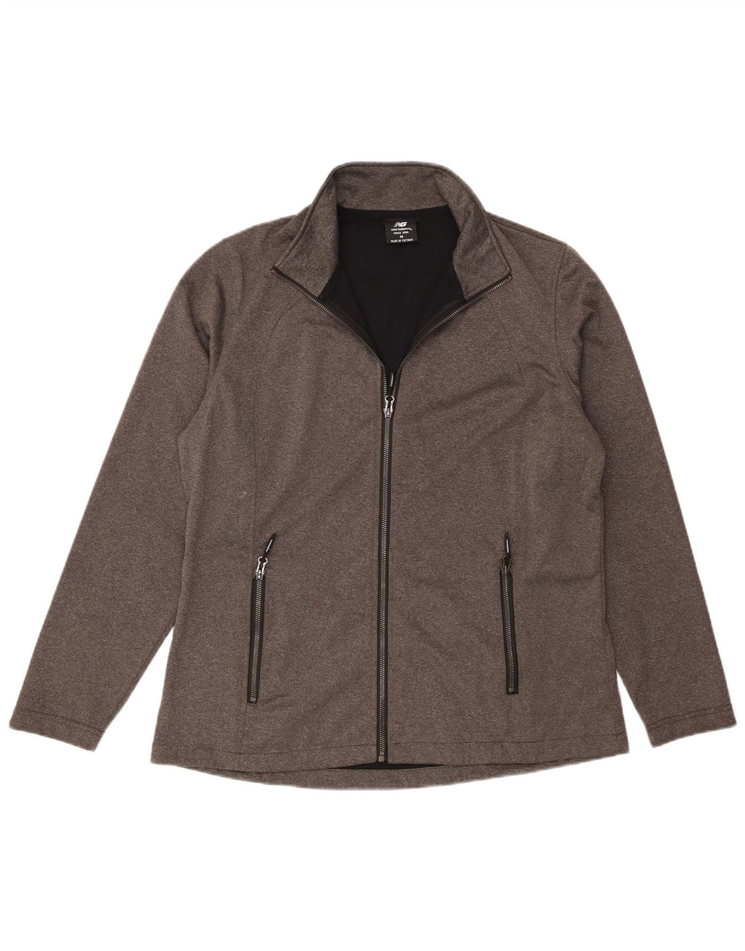 New Balance Træningsdragt til mænd Topjakke Medium Grå Polyester