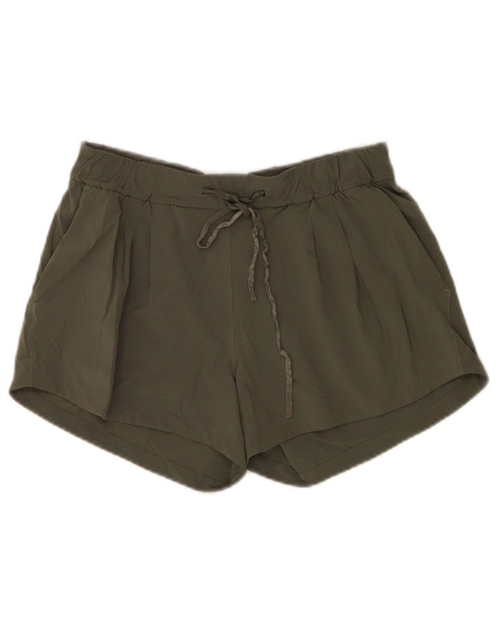 Lululemon Sportshorts til kvinder US 6 Medium Khaki Polyester