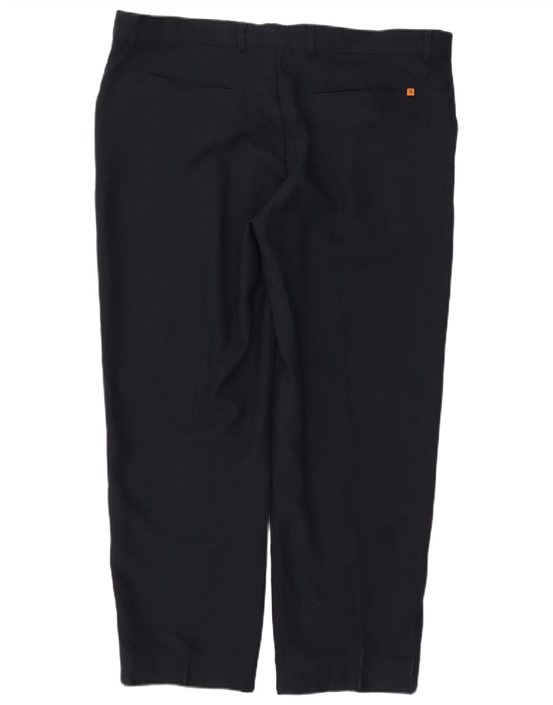 Farah Straight Casual Bukser til mænd W42 L31 Marineblå polyester