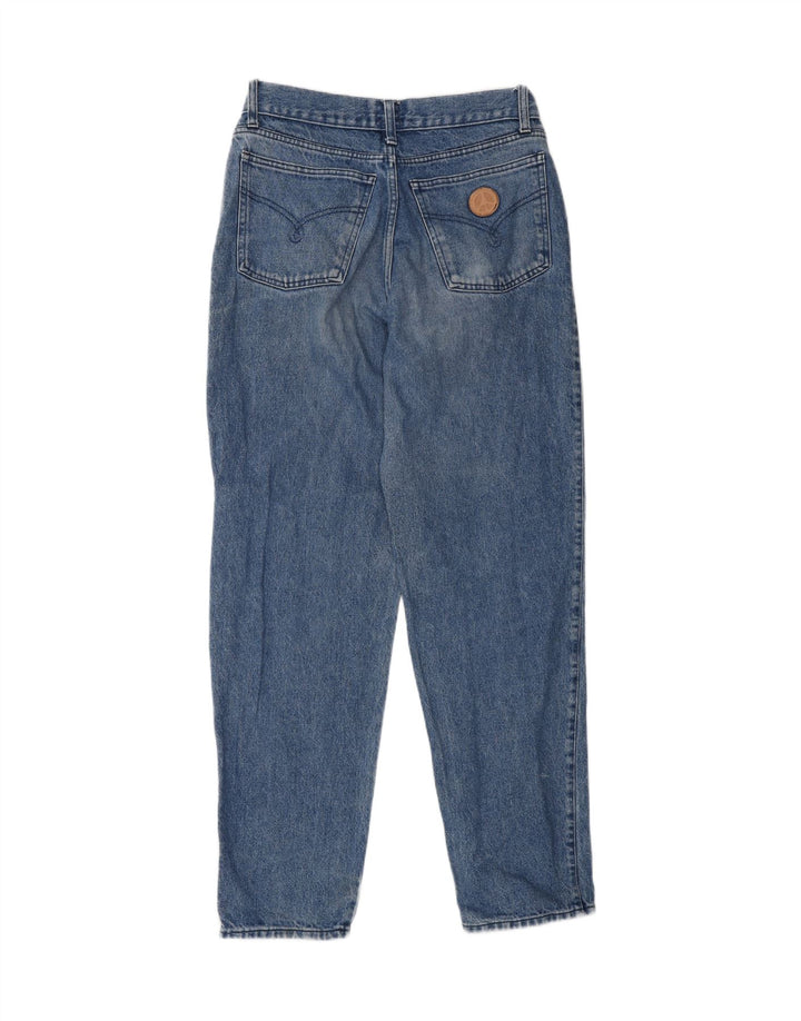 MOSCHINO Mens Tapered Jeans W34 L32 Blue Cotton Vintage Moschino and Second-Hand Moschino from Messina Hembry 