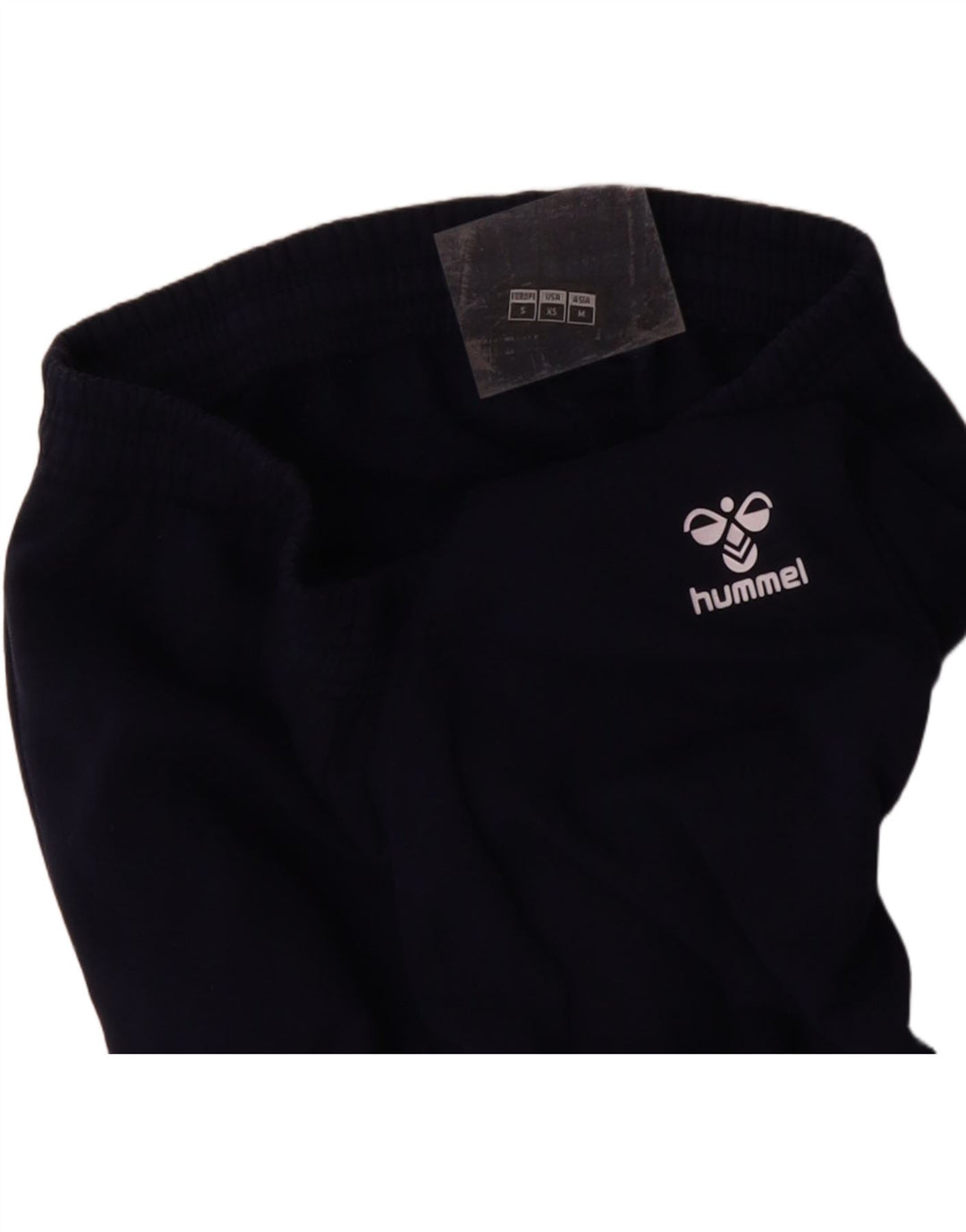 HUMMEL Mens Tracksuit Trousers Joggers Small  Navy Blue Cotton Vintage Hummel and Second-Hand Hummel from Messina Hembry 