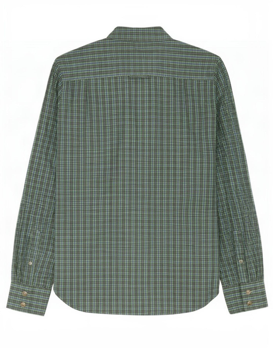 Superdry Herreskjorte Stor grøn Gingham Bomuld