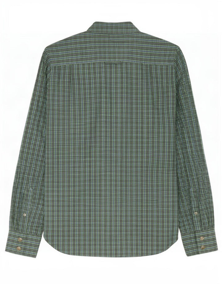 Superdry Herreskjorte Stor grøn Gingham Bomuld
