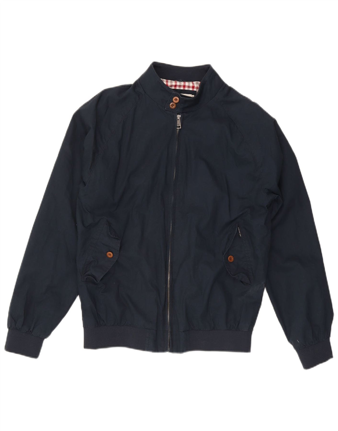 Ben Sherman Herre Bomber Jacket UK 38 Medium Navy Blue