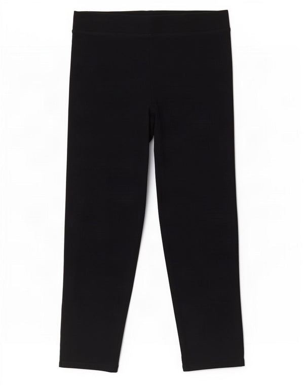 Marks & Spencer Womens Leggings UK 16 Large Navy Blue Cotton