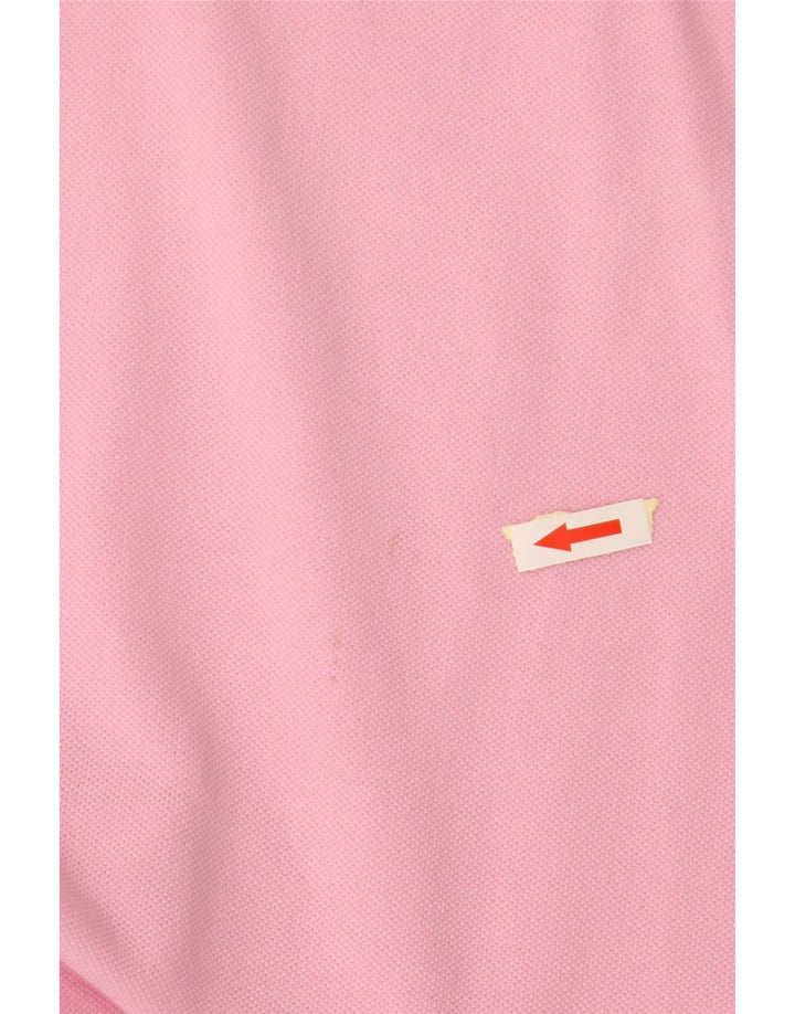 MARINA YACHTING Dame Polo Shirt UK 12 Medium Pink