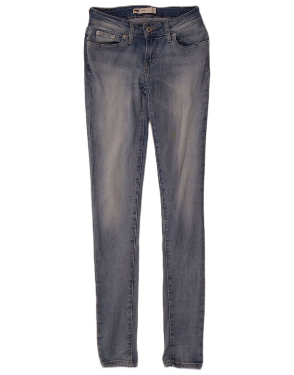 Levi's Dame Legging Skinny Jeans W25 L32 Blå Bomuld