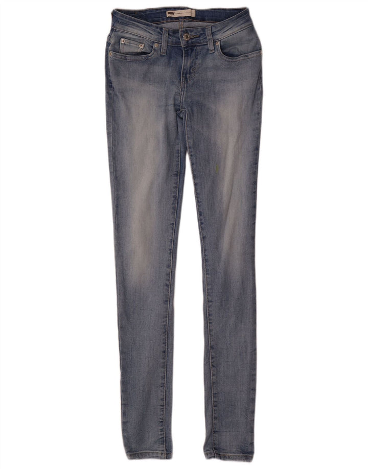 Levi's Dame Legging Skinny Jeans W25 L32 Blå Bomuld