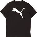 PUMA Mens Graphic T-Shirt Top Large Black Polyester Vintage Puma and Second-Hand Puma from Messina Hembry 