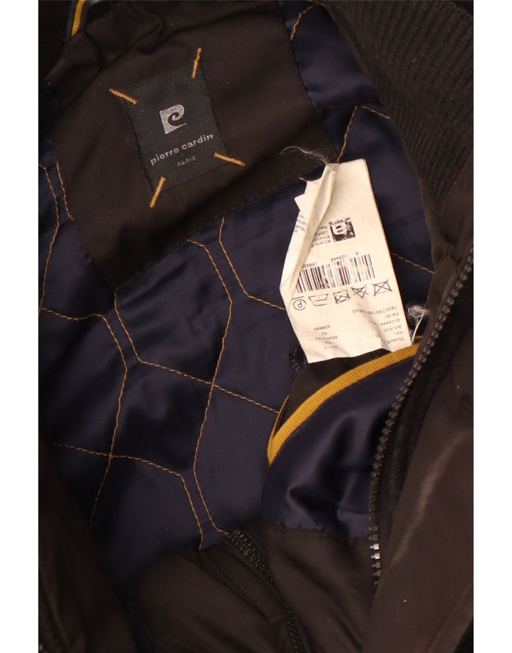 Pierre Cardin Herre Ærtefrakke EU 52 XL Grå Uld