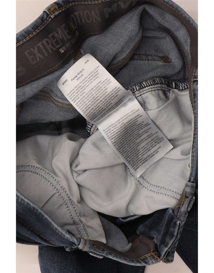 Lee Womens Extreme Motion Slim Fit Straight Jeans W29 L30 Blå