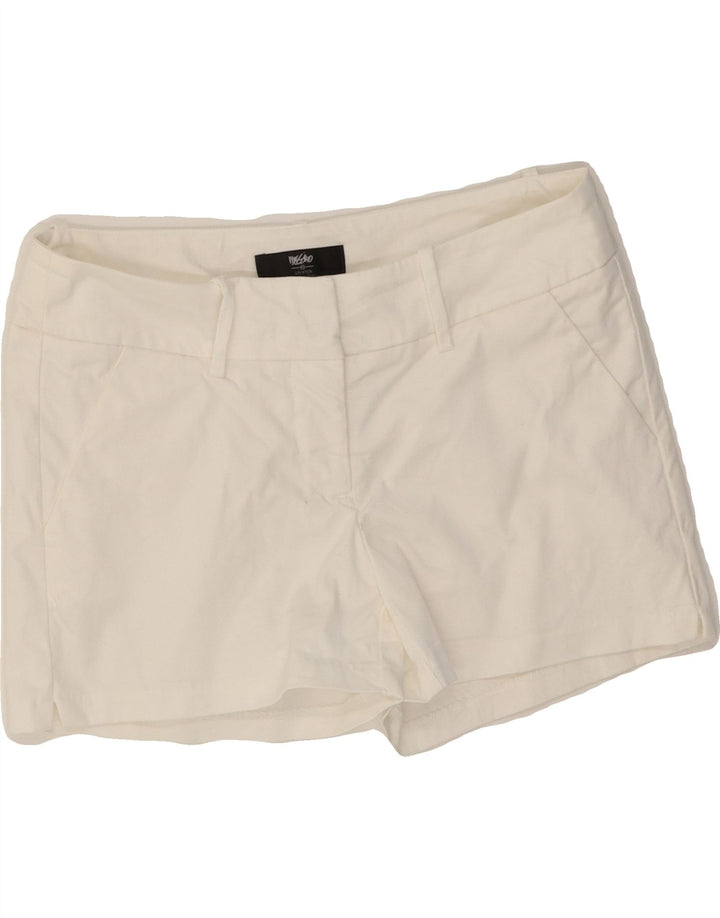 MOSSIMO Womens Chino Shorts US 2 XS W28  White Vintage Mossimo and Second-Hand Mossimo from Messina Hembry 