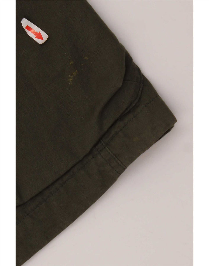 Woolrich Herre Utility Jacket UK 40 Large Green Cotton