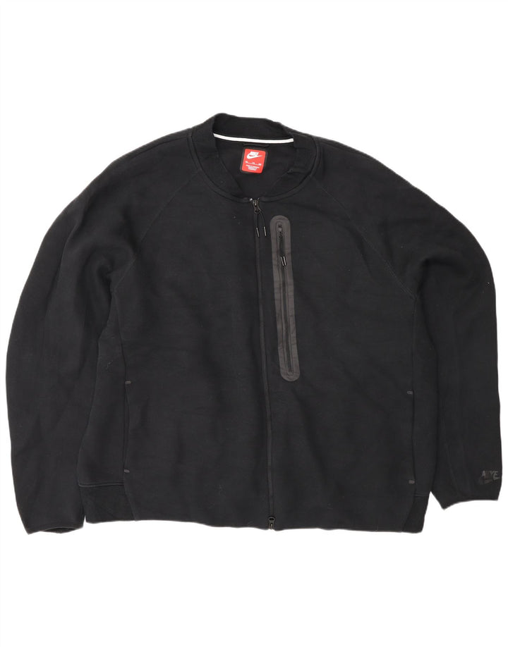 Nike træningsdragt topjakke til mænd 2XL sort bomuld