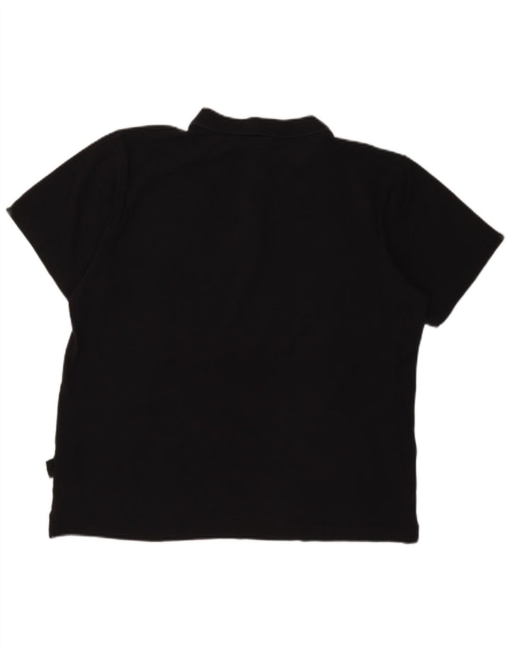 Ellesse Herre Polo Shirt 2XL Sort Bomuld