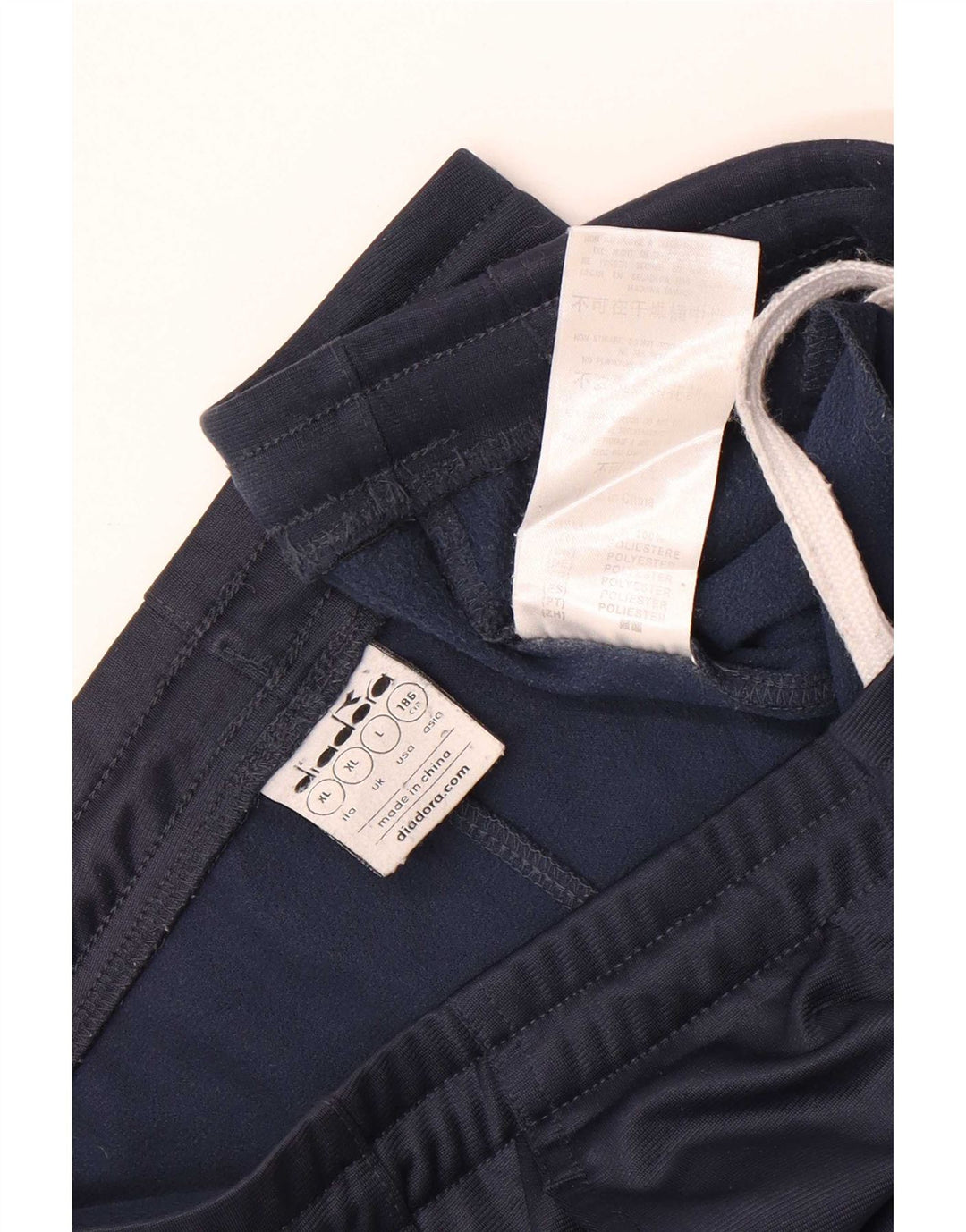 Diadora Herre træningsdragt Bukser Joggers XL Navy Blue Polyester