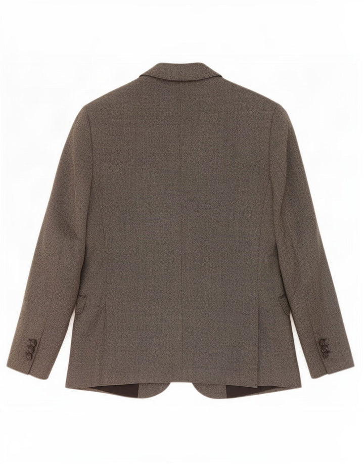 Marks & Spencer Herre 2-knaps Slim Fit Blazer Jacket UK 42 Large Grey Uld
