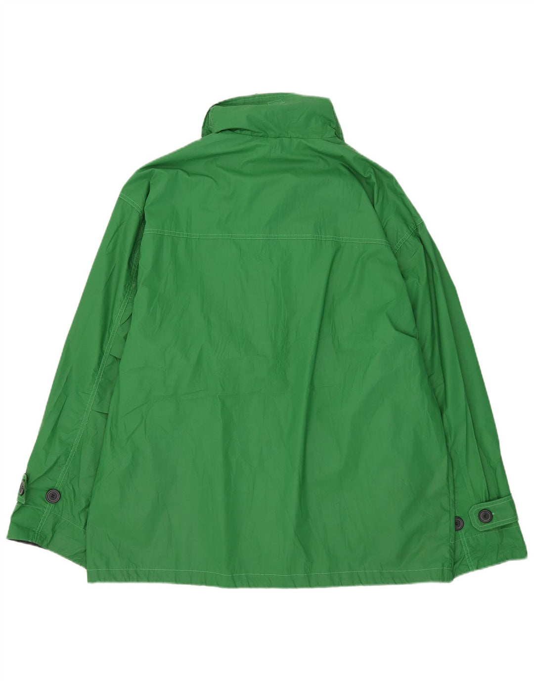 Vintage Herre Hooded Utility Jacket UK 42 XL Grøn Polyester