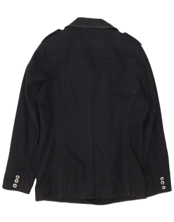Jack & Jones Herre Pea Coat UK 40 Large Black