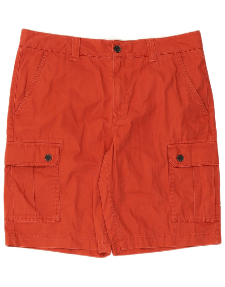 Timberland Herre Cargo Shorts W36 store røde bomuld