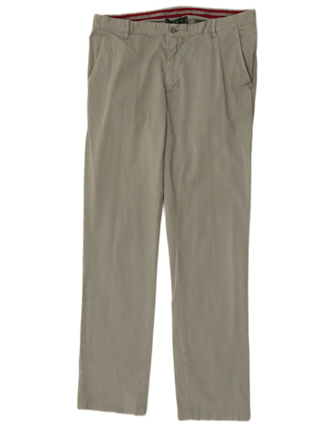Fred Perry Herre Slim Chino Bukser IT 48 Medium W32 L32 Khaki Bomuld