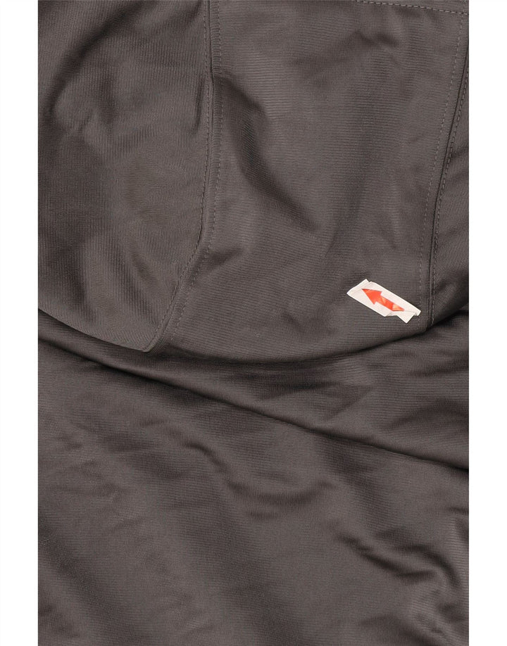 Adidas Hættetrøje til mænd Small Grå Colourblock Polyester