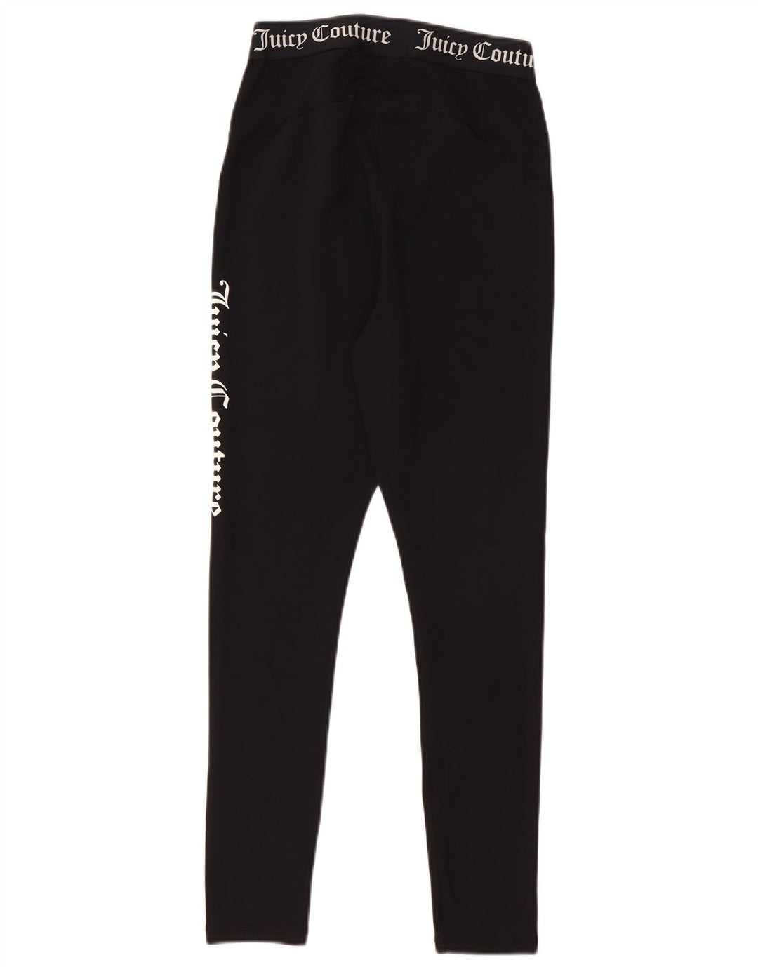 Juicy Couture Grafiske Leggings til kvinder UK 12 Medium Sort Polyester